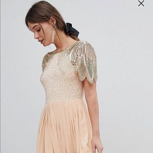 Virgos Lounge Lena Maxi Dress w/ embellishment